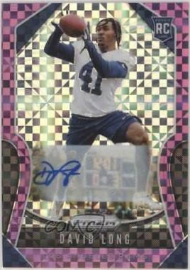 David Long [Autograph Purple Power Prizm] #386