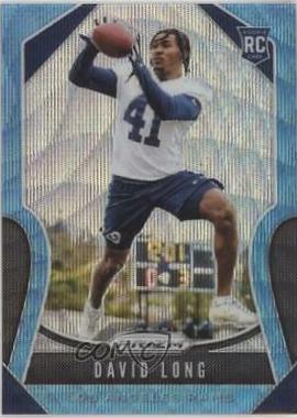 David Long [Blue Wave Prizm] #386