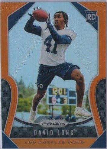 David Long [Orange Prizm] #386