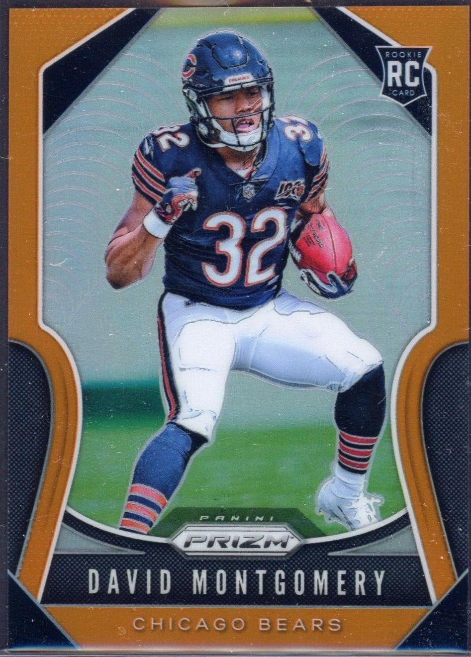 David Montgomery [Orange Prizm] #327