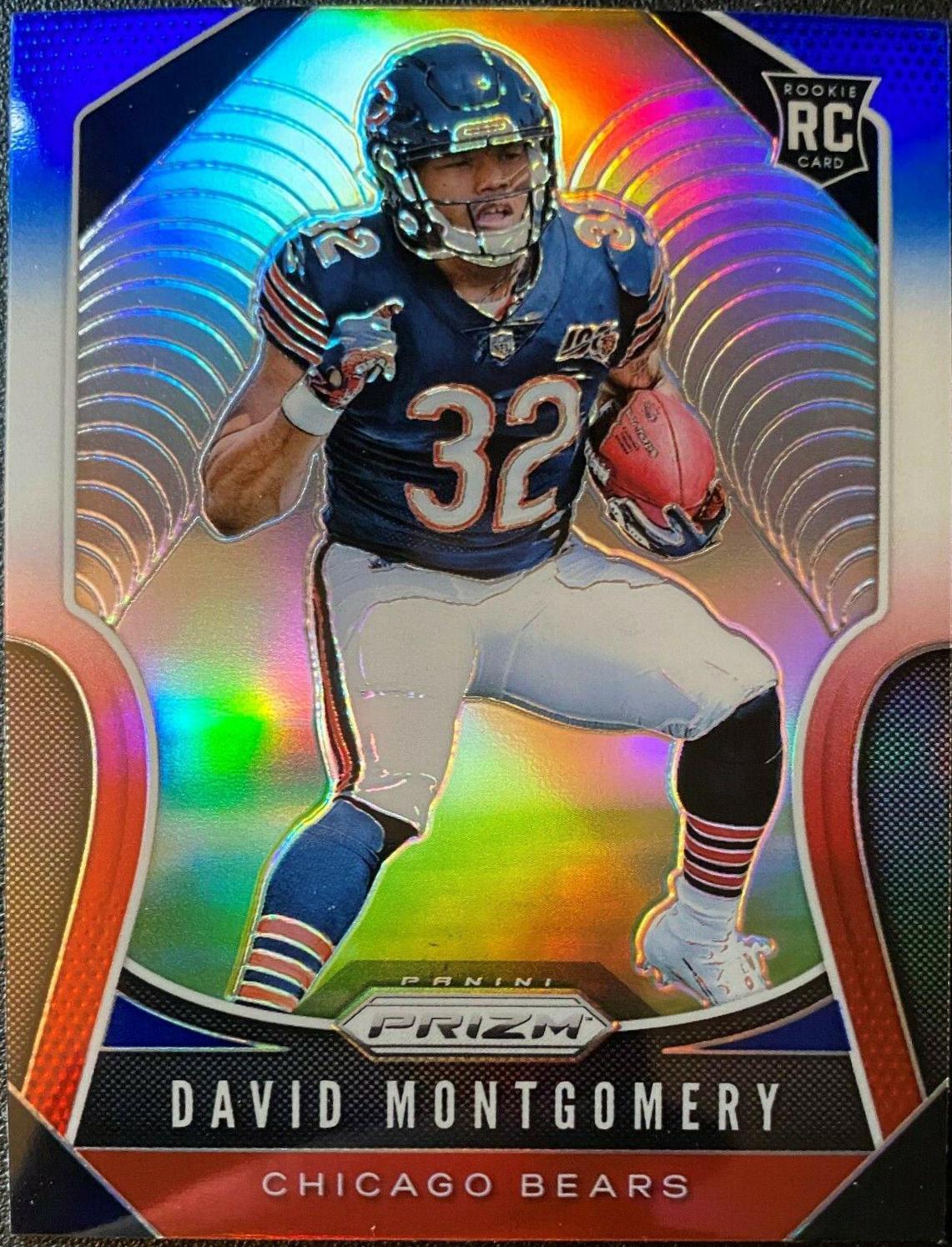 David Montgomery [Red, White, Blue Prizm] #327
