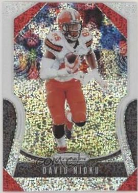 David Njoku [White Sparkle Prizm] #87