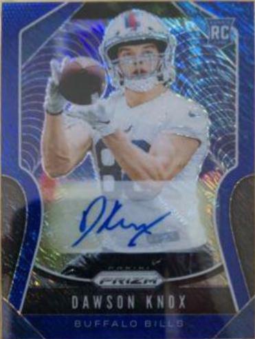 Dawson Knox [Autograph Blue Shimmer Prizm] #373