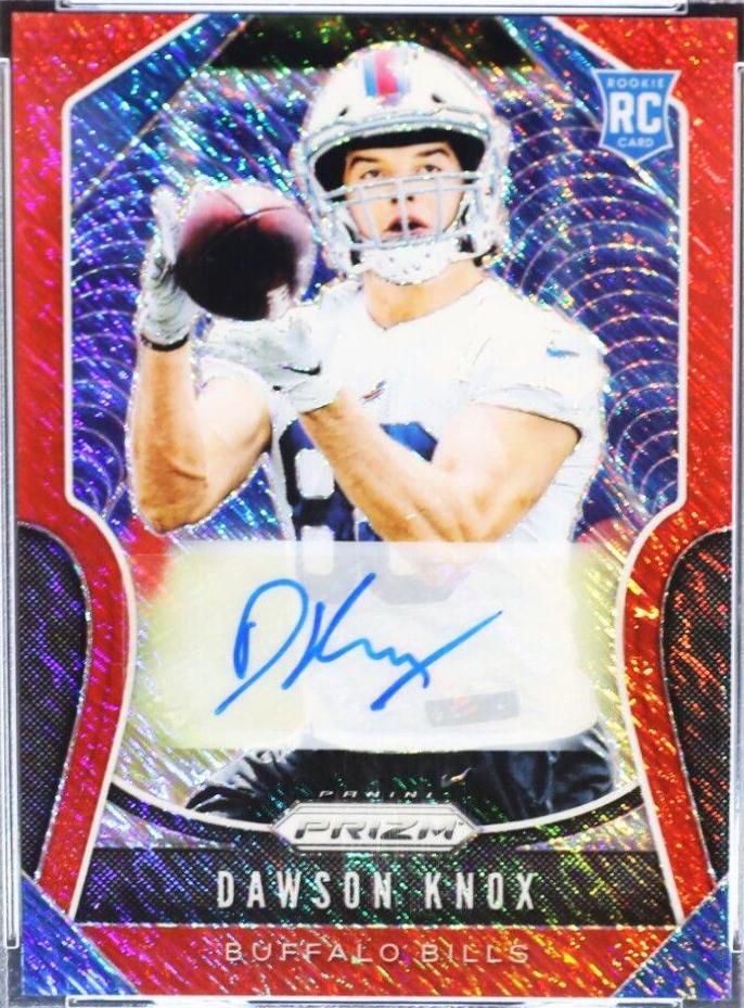 Dawson Knox [Autograph Red Shimmer Prizm] #373