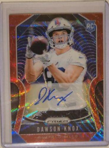 Dawson Knox [Autograph Red Wave Prizm] #373