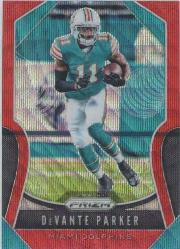 DeVante Parker [Red Wave Prizm] #9