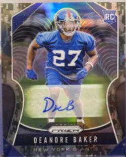 Deandre Baker [Autograph Camo Prizm] #314