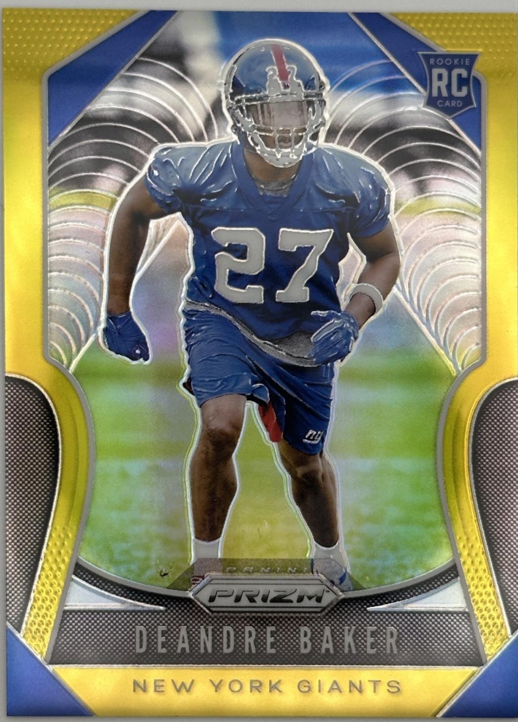 Deandre Baker [Autograph Gold Prizm] #314