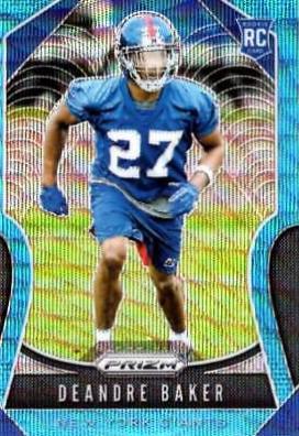 Deandre Baker [Blue Wave Prizm] #314