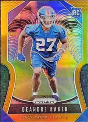 Deandre Baker [Orange Prizm] #314