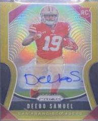 Deebo Samuel [Autograph Gold Prizm] #346