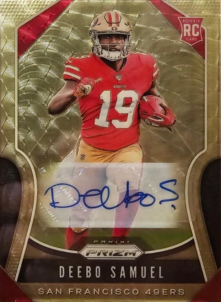 Deebo Samuel [Autograph Gold Vinyl Prizm] #346