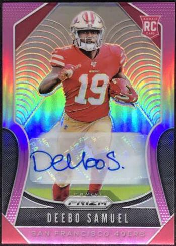 Deebo Samuel [Autograph Pink Prizm] #346