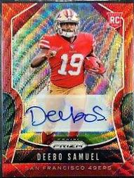Deebo Samuel [Autograph Red Wave Prizm] #346