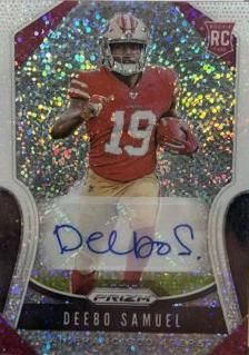 Deebo Samuel [Autograph White Sparkle Prizm] #346