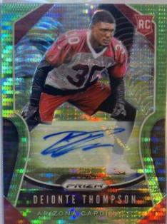 Deionte Thompson [Autograph Green Scope Prizm] #390