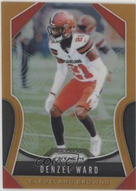Denzel Ward [Orange Prizm] #91