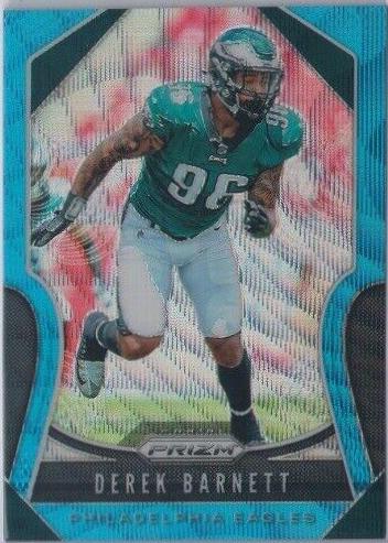 Derek Barnett [Blue Wave Prizm] #59