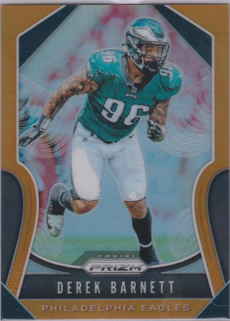 Derek Barnett [Orange Prizm] #59