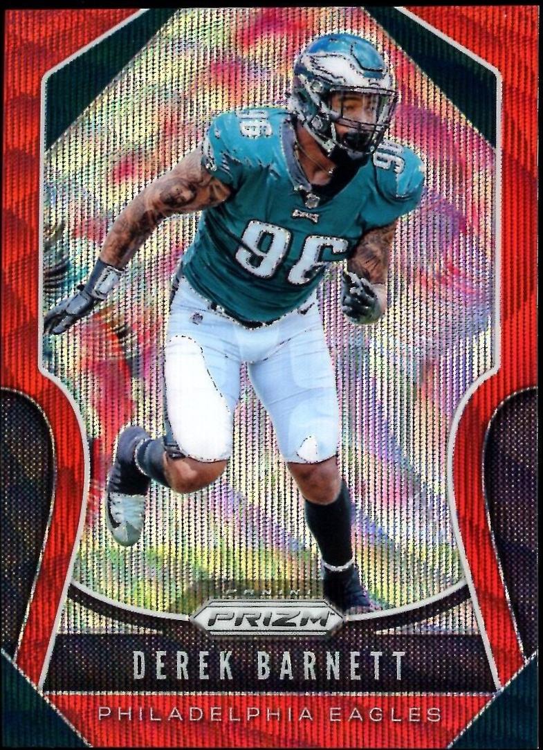 Derek Barnett [Red Wave Prizm] #59