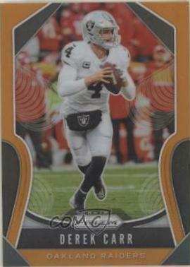 Derek Carr [Orange Prizm] #227