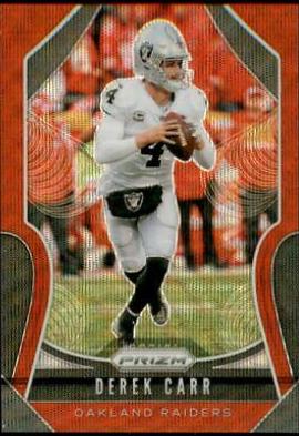 Derek Carr [Red Wave Prizm] #227