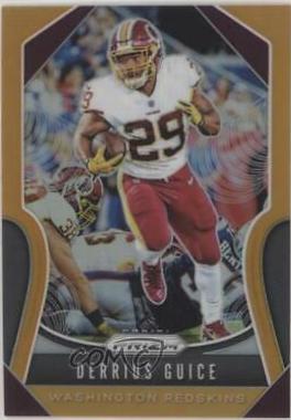 Derrius Guice [Orange Prizm] #63