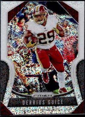 Derrius Guice [White Sparkle Prizm] #63