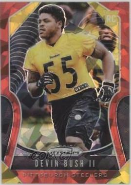 Devin Bush II [Red Ice Prizm] #313