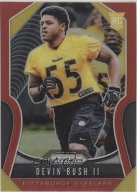 Devin Bush II [Red Prizm] #313