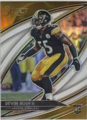 Devin Bush II [White Sparkle Prizm] #313