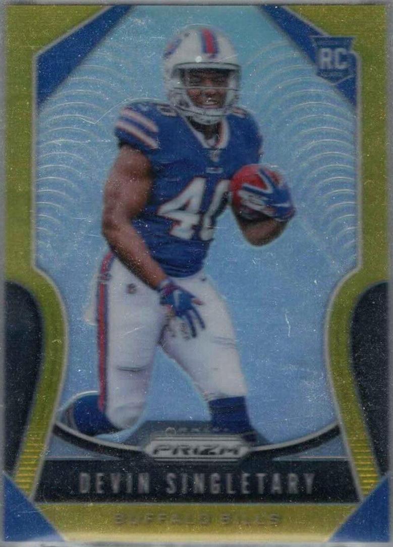 Devin Singletary [Autograph Gold Prizm] #335