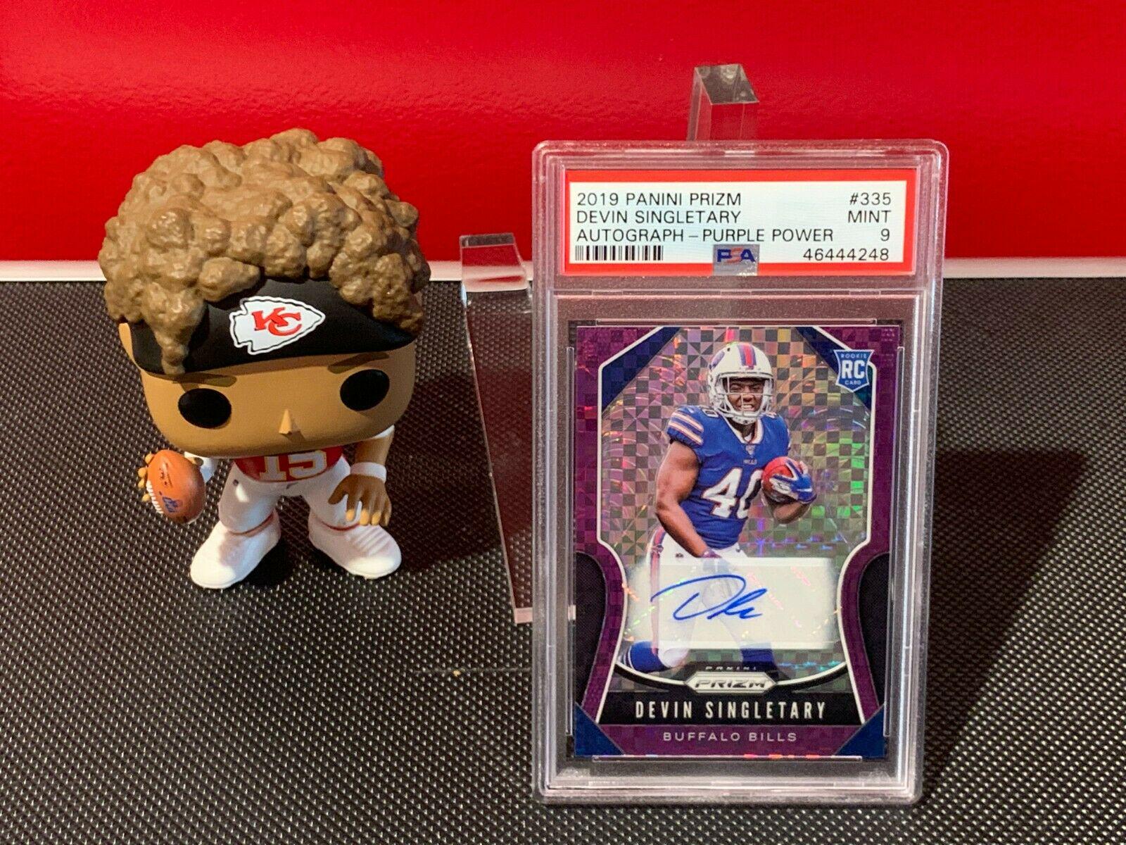 Devin Singletary [Autograph Purple Power Prizm] #335