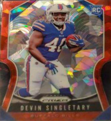 Devin Singletary [Red Ice Prizm] #335