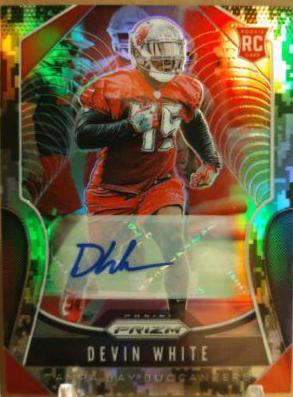 Devin White [Autograph Camo Prizm] #312