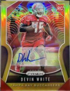 Devin White [Autograph Gold Prizm] #312