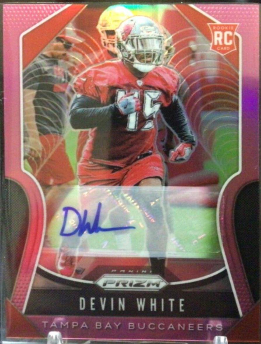 Devin White [Autograph Pink Prizm] #312