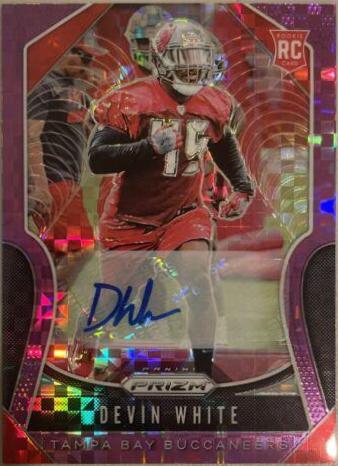 Devin White [Autograph Purple Power Prizm] #312