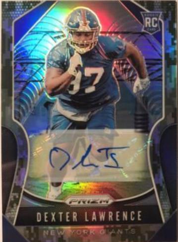 Dexter Williams [Autograph Camo Prizm] #336