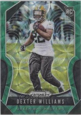 Dexter Williams [Autograph Green Scope Prizm] #336