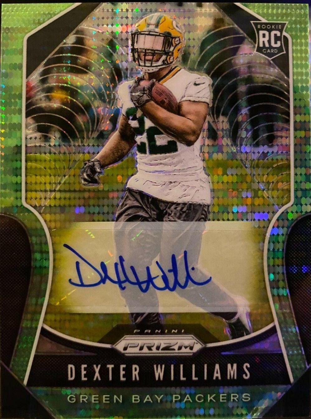 Dexter Williams [Autograph Neon Green Prizm] #336
