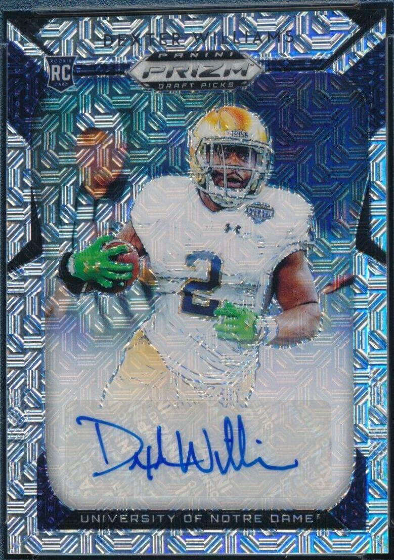 Dexter Williams [Autograph Red Wave Prizm] #336