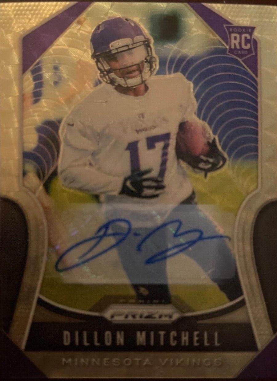 Dillon Mitchell [Autograph Gold Vinyl Prizm] #358