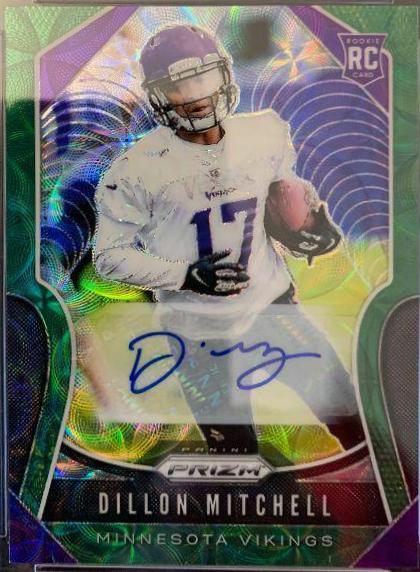 Dillon Mitchell [Autograph Green Scope Prizm] #358