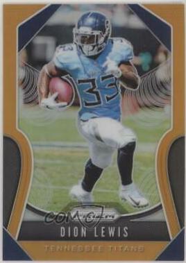 Dion Lewis [Orange Prizm] #165