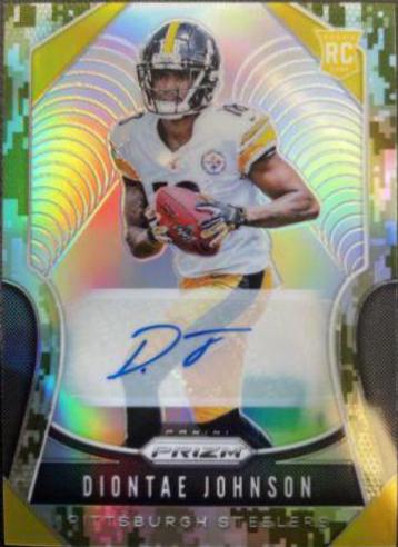 Diontae Johnson [Autograph Camo Prizm] #352