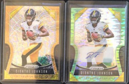 Diontae Johnson [Autograph Gold Prizm] #352