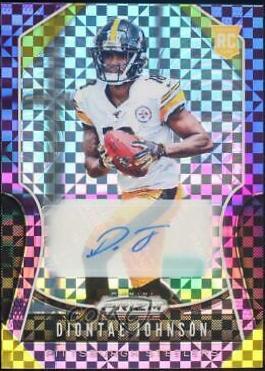 Diontae Johnson [Autograph Purple Power Prizm] #352
