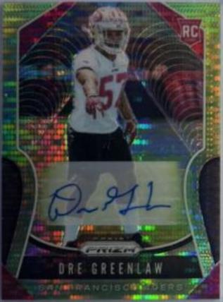 Dre Greenlaw [Autograph Green Scope Prizm] #384