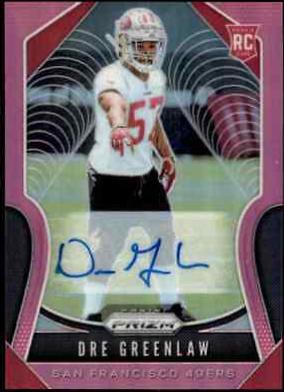 Dre Greenlaw [Autograph Pink Prizm] #384